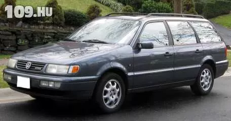 Volkswagen Passat 1994-1996 első szélvédő zöld, zöld sávval